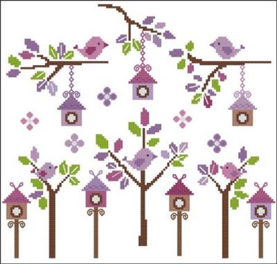 (image for) Petite Birds Lavender